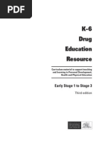 k-6 Drug Education Resource Dec