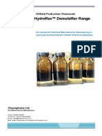 HydroFlux - Oilfiled Crude Oil Demulsifier Range