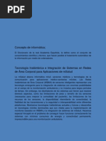 Concepto de Informática y de Sensores