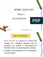 Volumetric3 (Back Titration)