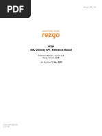 Rezgo XML Gateway API - Reference Manual