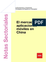 El Mercado de Las Aplicaciones Móviles en China