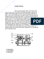 Definition of Synchromesh Gear Box