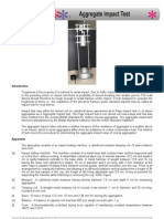 Aggregate Impact Test