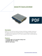 2.4TFT Touch LCD Data Arduino