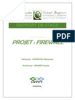 Rapport de Stage: Firewall Par Simo Hachchadi