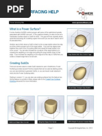 Power Surfacing Help