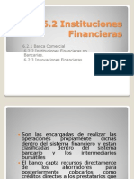 Unidad 6 Instituciones Financieras