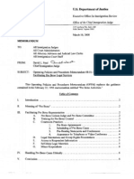 Guidelines For Facilitating Pro Bono Legal Services in Immigration Court (March 3, 2008)