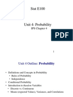 Unit 04 - Probability - 1 Per Page