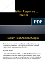 A Christian Response To Racism