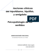 Correlaciones Clínicas Del Hipotálamo, Hipófisis, y Amígdala PDF