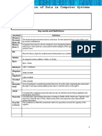 Representation of Data - Revision