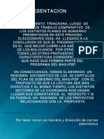 Plan de Gobierno Del Mas-Ipsp