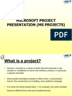 MS Project Presentation