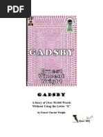 Gadsby-Ernest Vincent Wright