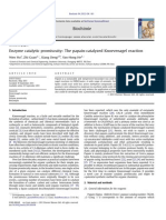 Enzyme Catalytic Promiscuity The Papain-Catalyzed Knoevenagel Reaction (Paper 2)