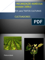 MECANIZAÇÃO AGRÍCOLA - Cultivadores