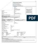 Indian Oil Corporation Limited: Application Form (Personal & Confidential)