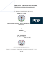 Design, Development and Evaluation of Econazole Nitrate Emulgel For Topical Fungal Disease