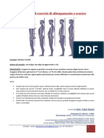 Protocollo Di Esercizi Di Allungamento e Scarico - Gianluca Carella