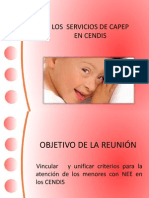 Los Servicios de Capep en Cendis