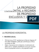 La Propiedad Horizontal