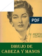 Dibujo de Cabeza y Manos (Andrew Loomis)