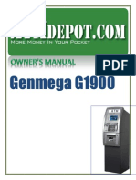 Genmega G1900 ATM Owners Manual