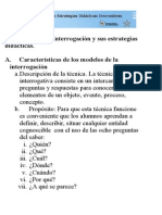 La Técnica de La Interrogación y Sus Estrategias Didácticas