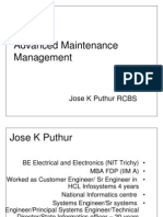 Advanced Maintenance Management: Jose K Puthur RCBS