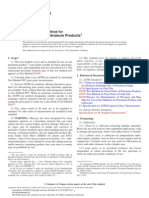 Pour Point of Petroleum Products: Standard Test Method For