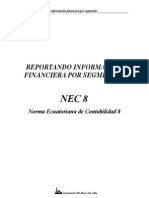 NEC 08 Reportando Información Financiera Por Segmentos