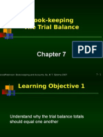 Chapter 7 Book-Keeping The Trial Balance Students