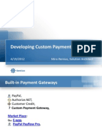 Developing Custom Payment Gateway