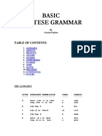 Basic Maltese Grammar