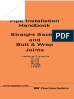 GRP Pipe Socket Joint