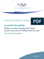 Guide de Gestion Des Risque HAS