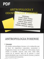 Antropologia y Odontologia Forense