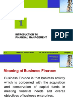 Introduction To Financial Management