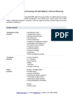 Advanced Digital Signal Processing With Matlab (R)