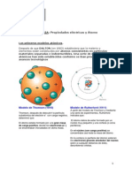 LA MATERIA Prop. Eléctricas y Átomo