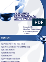 Case Study On Acute Pyelonephritis