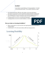 Learning Disabilities (Final)