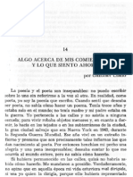 Gregory Corso - Algo Acerca de Mis Comienzos ... y Lo Que Siento Ahora