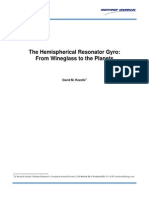 Hemisphere Resonator Gyros