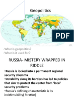 Geopolitics - Russia