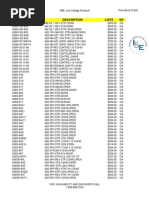 ABB Price Book 12