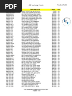 ABB Price Book 23