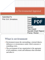 Environmental Appraisal